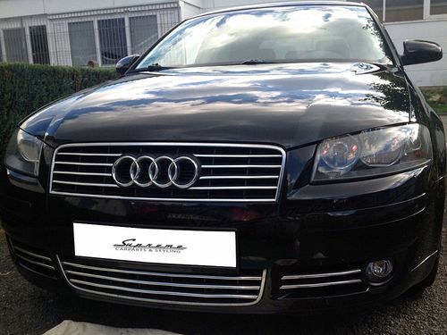 AUDI A3 8P Listwy CHROM GRILL atrapa Tuning na Arena.pl