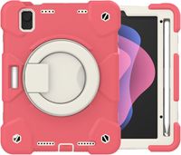 Etui do iPad Mini 6 8.3" z Podstawką i Paskiem na Ramię Różowe