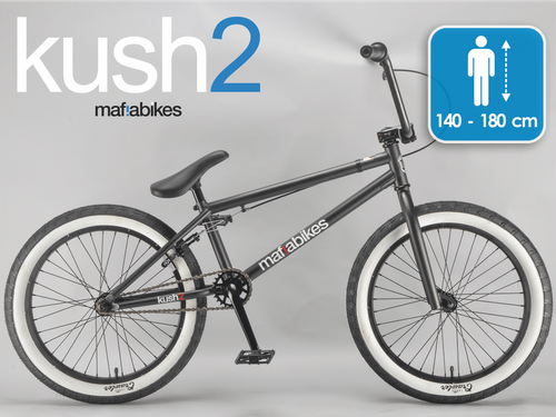 Rower BMX MAFIABIKES Kush2 20" Graphite na Arena.pl
