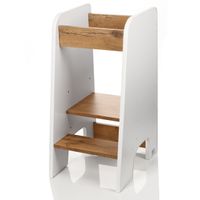 Pomocnik kuchenny Kitchen helper biało-dębowy KH-210