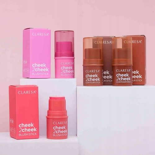 Claresa Cheek 2 Cheek Bronzer w Sztyfcie 01 Neutral Sand na Arena.pl