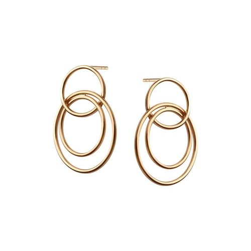 Złote kolczyki KXC6493 na Arena.pl