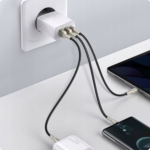 BASEUS SZYBKA ŁADOWARKA DO TELEFONU ZASILACZ USB USB-C TYP-C 30W PD QC 3.0 na Arena.pl