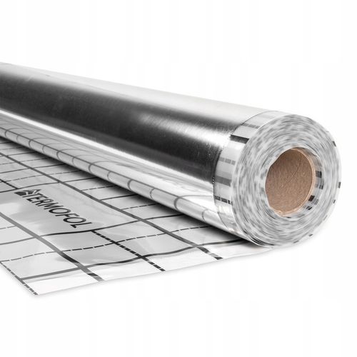 FOLIA OGRZEWANIA PODŁOGOWEGO refleksyjna rolka 50m szerokość 105cm TERMOFOL na Arena.pl