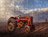Puzzle Traktor Ciągnik