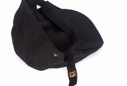 Czarny Męski Kaszkiet Bawełniany Jesienno-Zimowy Klasyczny Czapka na Arena.pl