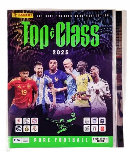 ALBUM PANINI TOP CLASS 2025 NOWOŚĆ + PRZEWODNIK PL na Arena.pl