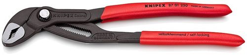 Szczypce nastawne do rur fosforanowane 250mm 87 01 250 Cobra KNIPEX na Arena.pl