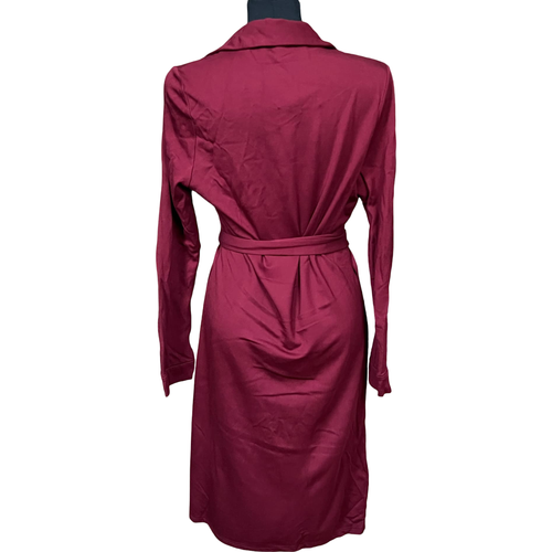 Stylowa Wygodna Sukienka za Kolano Czerwona Rozmiar 38 Casual Elegancja na Arena.pl