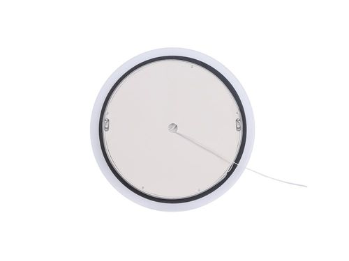Lustro Ścienne Led Ø 58 Cm Srebrne Yser na Arena.pl