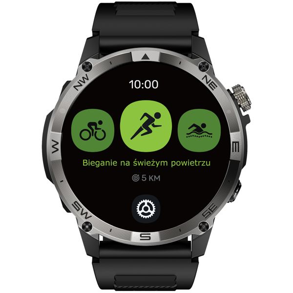 Smartwatch Wenom Explorer czarny zdjęcie 5
