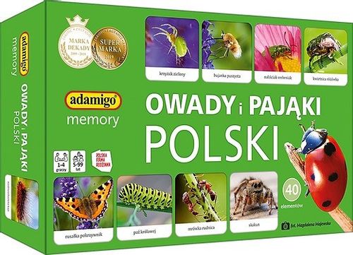 Gra Owady I Pająki Polski Memory na Arena.pl