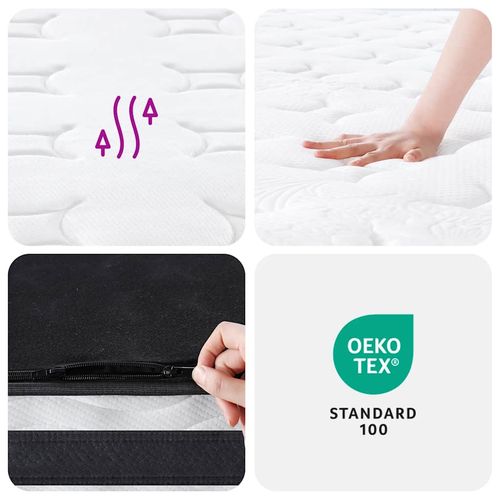 Materac bonellowy, twardość średnia, 160x200 cm na Arena.pl