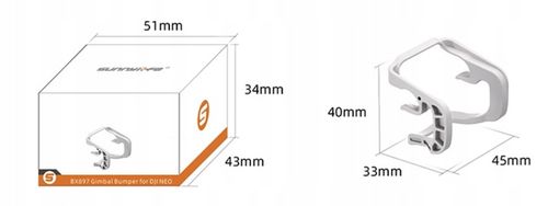 Osłona Ochronna Gimbala Kamery Zderzak Bumper Drona Sunnylife do DJI Neo na Arena.pl