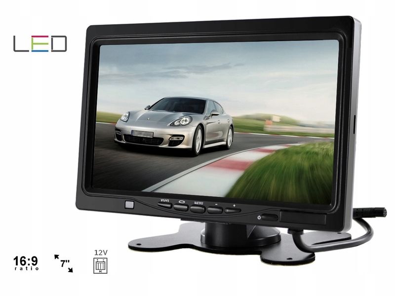 Monitor 7'' KAMERA COFANIA MODUŁ BEZPRZEWODOWY zdjęcie 3