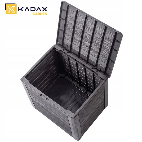 KADAX Skrzynia Ogrodowa Taras Balkonowa 140L Brąz zdjęcie 2
