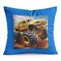PODUSZKA NIEBIESKA PREZENT - AUTO MONSTER TRUCK
