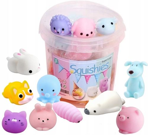 12 x MOCHI SQUISHY FIDGET GNIOTKI POP IT GNIOTEK na Arena.pl