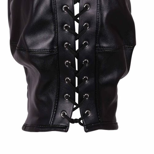 mask with brown ponytail   black na Arena.pl