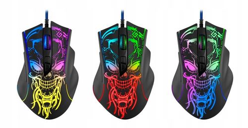 Myszka przewodowa Defender Myszka Dla Graczy GM-928 Mysz Gamingowa na Arena.pl