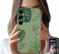 ETUI DO SAMSUNG GALAXY A04S - ZIELONE LIŚCIE ROŚLINNE WZORY PLECKI