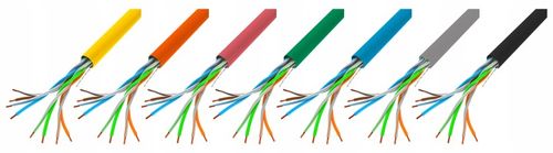 KABEL PRZEWÓD SIECIOWY LAN SKRĘTKA RJ45 UTP KAT.6 CAT.6 50M LANBERG na Arena.pl