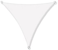 Żagiel przeciwsłoneczny wodoodporny ortalion 3x3x3m biały