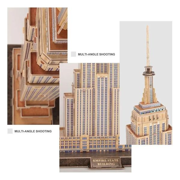 Puzzle 3D National Geo- Emppire State Building 977 zdjęcie 7