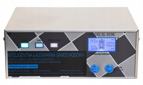 Prostownik Samochodowy do Akumulatorów AGM START-STOP 24V 12V 20A na Arena.pl