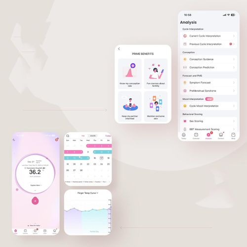 Pierścień FM-IRS-101 do śledzenia płodności i owulacji, rozmiar 9 na Arena.pl