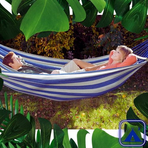HAMAK OGRODOWY DWUOSOBOWY XXL 2 Osobowy Turystyczny Z DRĄŻKIEM DUŻY 250x150 na Arena.pl