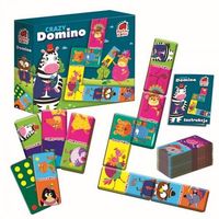 gra zręcznościowa edukacyjna crazy domino roter kafer dla dzieci
