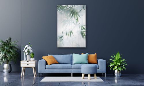 OBRAZ NA PŁÓTNIE PROSTOKĄTNY - Zamglone liście I na Arena.pl