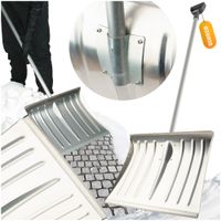 ŁOPATA DO ŚNIEGU ALUMINIOWA LOPATA DO SNIEGU SZUFLA DUŻA PŁUG ZGARNIACZ