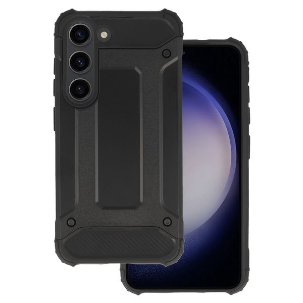 Armor Carbon Case do Samsung Galaxy S23 Czarny zdjęcie 1