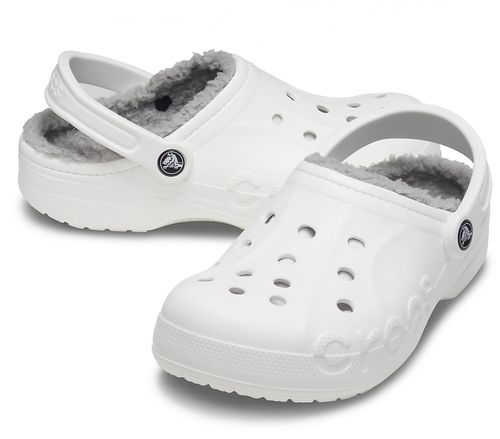 Męskie Ocieplane Klapki Buty Chodaki Crocs Baya Lined Clog 43-44 na Arena.pl