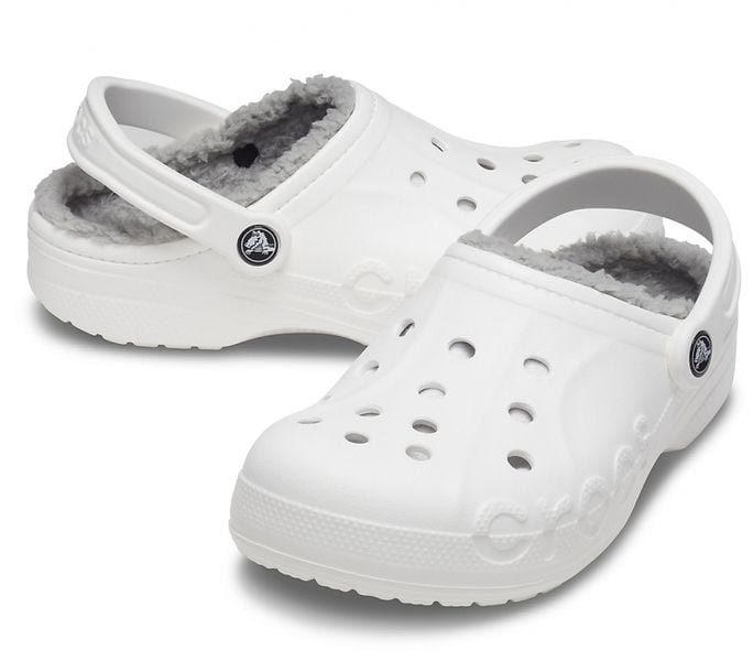 Męskie Ocieplane Klapki Buty Chodaki Crocs Baya Lined Clog 43-44 zdjęcie 2