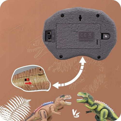 Dinozaur Interaktywny Zdalnie Sterowany Na Pilota Zabawka T rex Rc Robot na Arena.pl