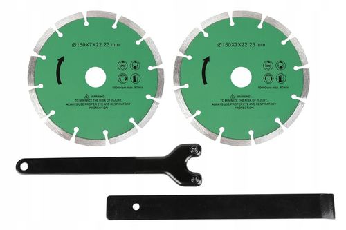 BRUZDOWNICA ELEKTRYCZNA DO BETONU FREZARKA ZESTAW NARZEDZIA TARCZE 3100 W na Arena.pl