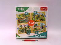 PUZZLE 4w1 Wspolne zabawy Treflikow 34358