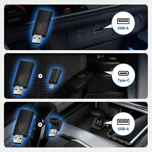 Bezprzewodowy Adapter Mini USB 2w1 TRADEBIT do iPhone / Androida na Arena.pl