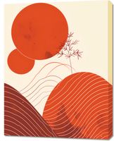 Obraz 70x90cm Ciepło Czerwieni