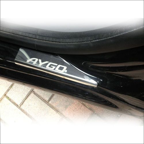 Listwa progowa TOYOTA AYGO MK1 Stal nierdzewna 304 połysk 4szt na Arena.pl