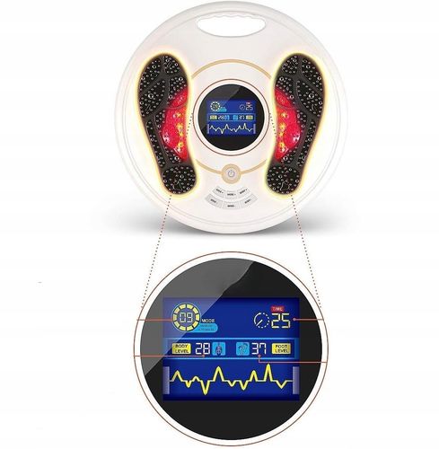 Masażer Do Stóp Ems/Tens Stymulator Krążenia Krwi Stóp 25 Trybów na Arena.pl