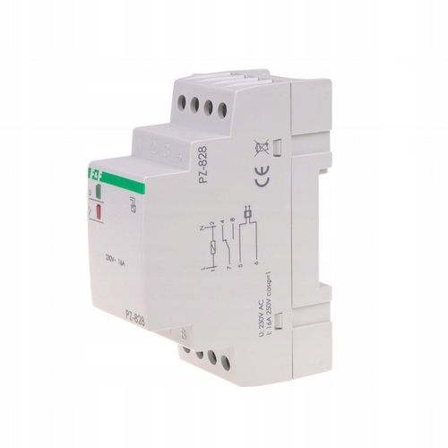 PRZEKAŹNIK POZIOMU CIECZY ZALANIA 1-STANOWY 230VAC Z SONDĄ PZ F&F PZ-828 na Arena.pl