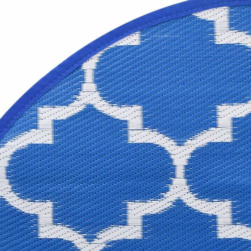 Dywan zewnętrzny, ARAKIL niebieski, Ø200 cm, PP na Arena.pl