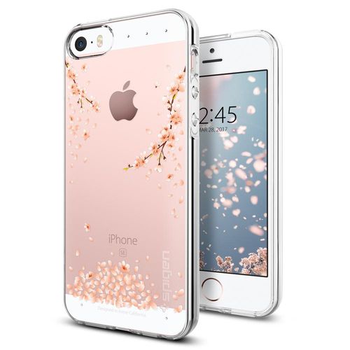 SPIGEN LIQUID SHINE Apple iPhone 5S/SE - BLOSSOM na Arena.pl
