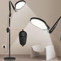 Lampa światło dzienne LED timer regulacja do biura domu