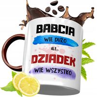 Kubek Bordowy Dla Dziadka Na Urodziny Prezent Z Nadrukiem Ze Zdjęciem