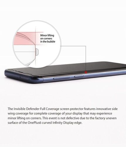 3X RINGKE INVISIBLE DEFENDER ONEPLUS 6 FOLIA 3D na Arena.pl